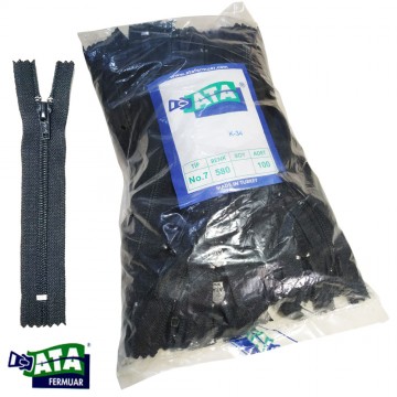 Ata Fermuar - 16 Cm (100 Adet / Paket)