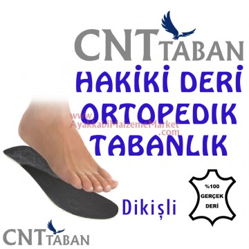 CNT 5 Nokta Ortopedik Hakiki Deri Tabanlık