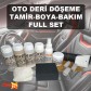 Derby Deri Döşeme Tamir Boya Bakım Full Set - 14 Parça