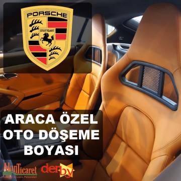 PORSCHE Oto Deri Döşeme Boya Seti - Özel Renk - 1 Lt - 6 Parça (DERBY)