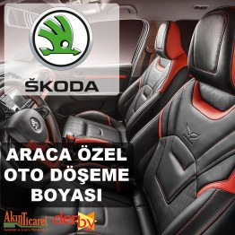 SKODA Oto Deri Döşeme Boya Seti - Özel Renk - 1 Lt - 6 Parça (DERBY)