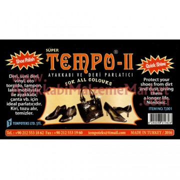 Tempo II Cilalı Parlatma Süngeri - Renksiz 1 Adet