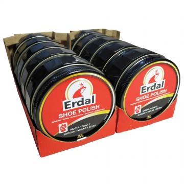 Erdal Ayakkabı Cilası 75 ml Siyah (10 Adet / Paket)