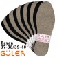 Güler Halı Taban 37-38/39-40 Siyah/Kahve 10 Düzine