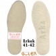 Güler Halı Taban 41-42/43-44 Siyah/Bej 12 Çift