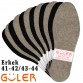 Güler Halı Taban 41-42/43-44 Siyah/Kahve 12 Çift