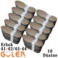 Güler Halı Taban 41-42/43-44 Siyah/Kahve 10 Düzine