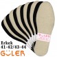 Güler Halı Taban 41-42/43-44 Siyah/Bej 10 Düzine