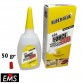 EMS FORCE 809 50 gr Hızlı Yapıştırıcı (240 Adet / 8 Kutu / Koli)