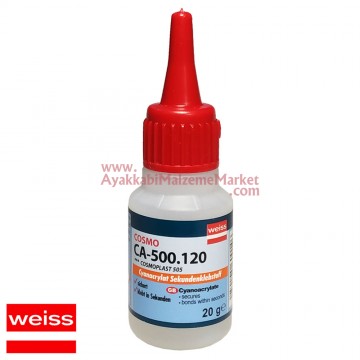 Weiss COSMO Elastik Yapıştırıcı 20 ml (180 Adet / 10 Kutu / Koli)