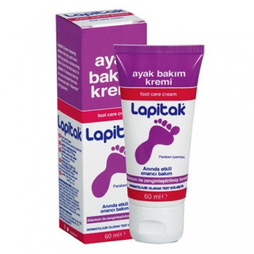 Lapitak Ayak Bakım Kremi - 60 ml (12 Adet / Düzine)