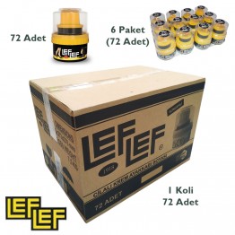 Leflef Cilalı Krem Ayakkabı Boyası 60ml - Süngerli (72 Adet / Koli)