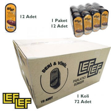 Leflef Parlatıcı Sünger (72 Adet / Koli)