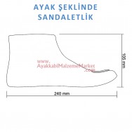 Ayak Şeklinde Sandaletlik