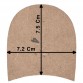 MDF Ökçe 15 mm Normal (1 Çift)