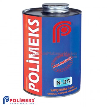 Polimeks N-35 / 1 Kg Sarı Yapıştırıcı (12 Adet / Koli)