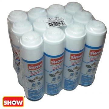 Show Ayakkabı Temizleme Köpüğü Sprey - 250ml (12 Adet / Kutu)