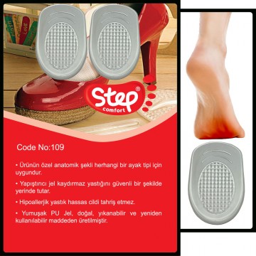 Step Comfort İnce Jel Topukluk