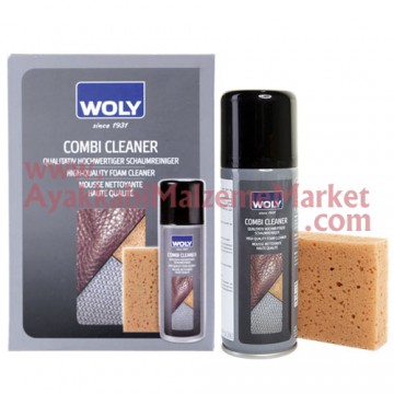 Woly 1504 Combi Cleaner Deri ve Tekstil Temizleme Köpüğü 200 ml (12 Adet / Koli)